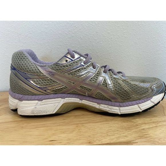 Asics Womens US 9 GT-2000 Running Shoes Silver - Picture 4 of 12